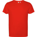 Red - Front - Roly Mens Estoril Short-Sleeved T-Shirt