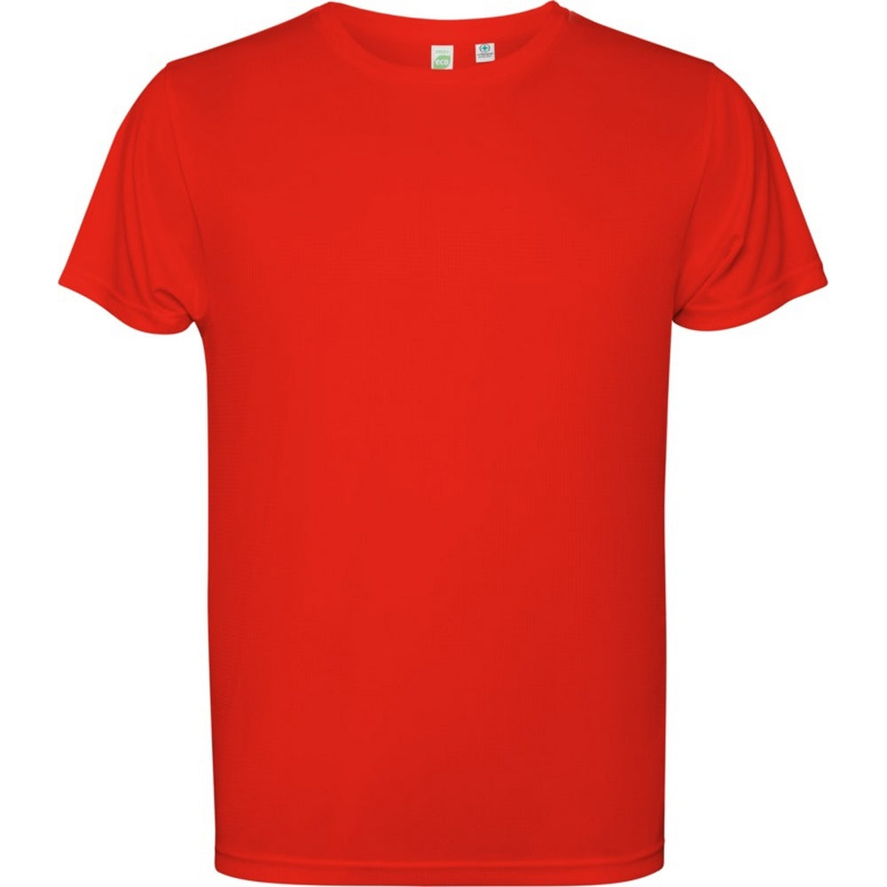 Red - Front - Roly Mens Estoril Short-Sleeved T-Shirt