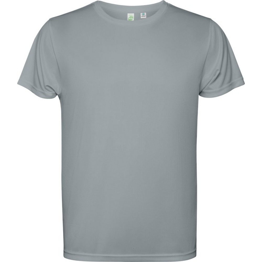 Grey - Front - Roly Mens Estoril Short-Sleeved T-Shirt