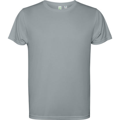 Grey - Front - Roly Mens Estoril Short-Sleeved T-Shirt