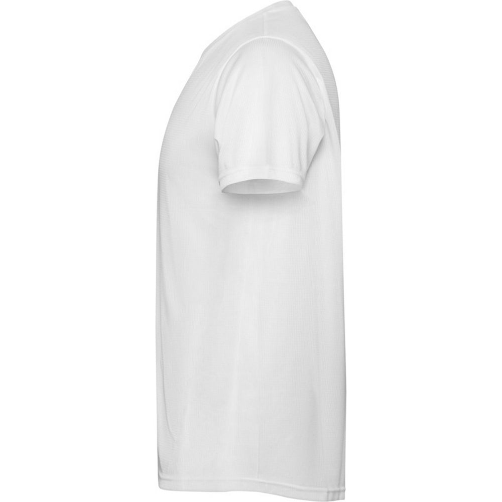 White - Lifestyle - Roly Childrens-Kids Estoril Short-Sleeved T-Shirt