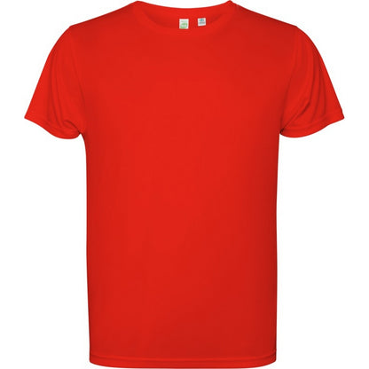 Red - Front - Roly Childrens-Kids Estoril Short-Sleeved T-Shirt