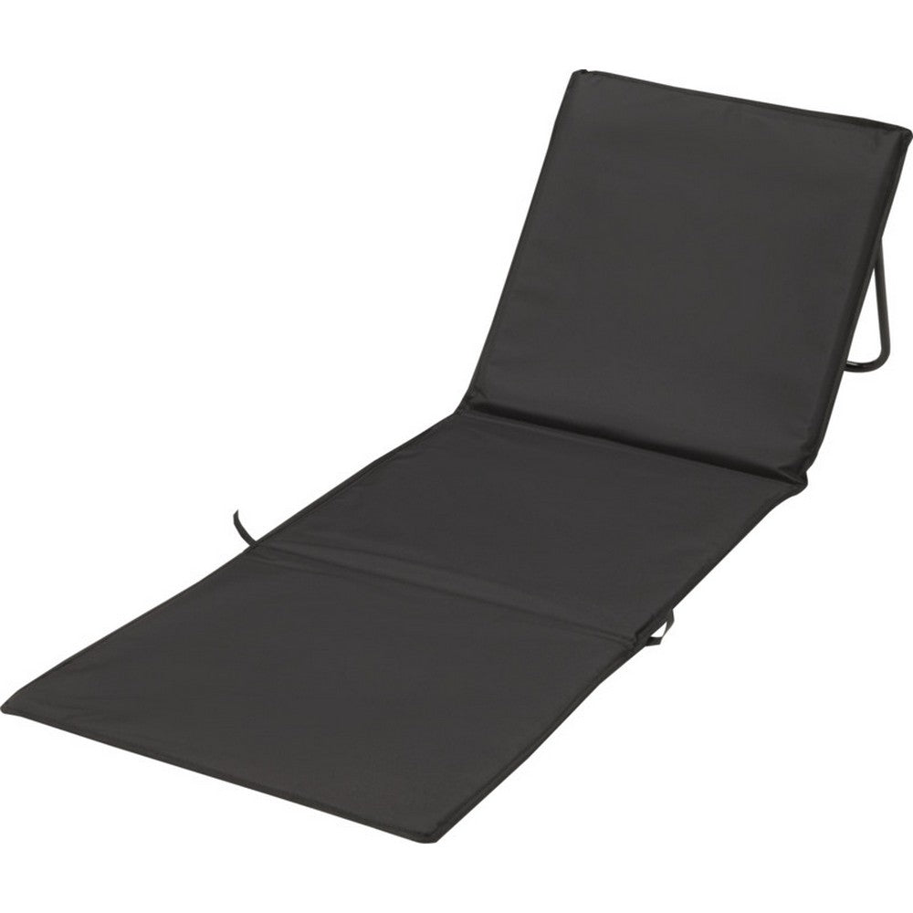 Solid Black - Front - Floso Serene Beach Lounger