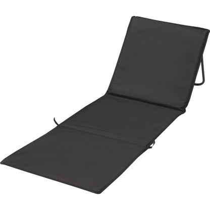 Solid Black - Front - Floso Serene Beach Lounger
