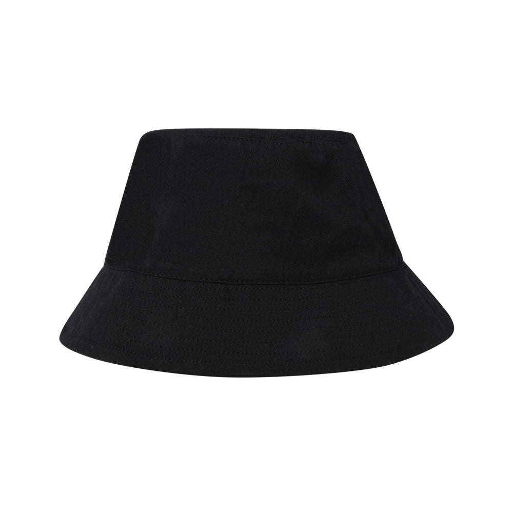 Solid Black - Back - Elevate NXT Unisex Adult Wicklow Recycled Sun Hat