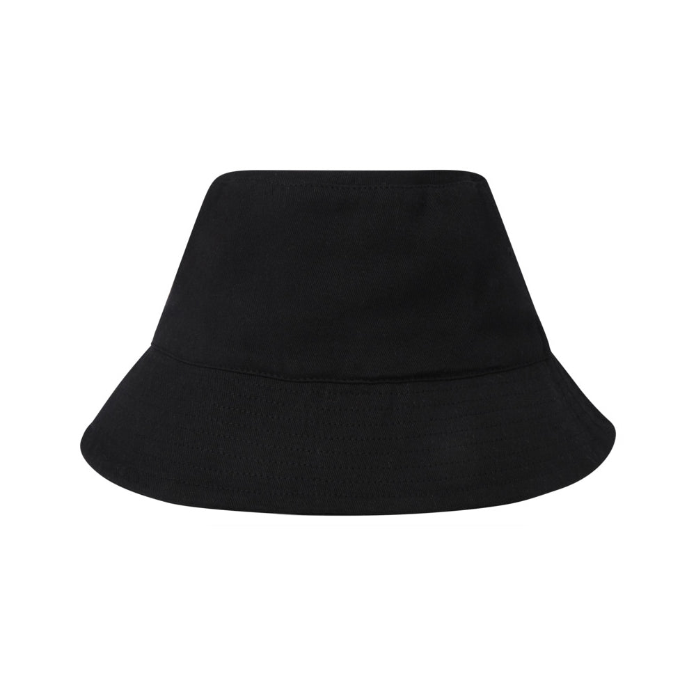 Solid Black - Side - Elevate NXT Unisex Adult Wicklow Recycled Sun Hat