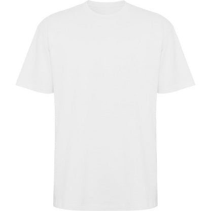 White - Front - Roly Unisex Adult Bull Oversized Short-Sleeved T-Shirt