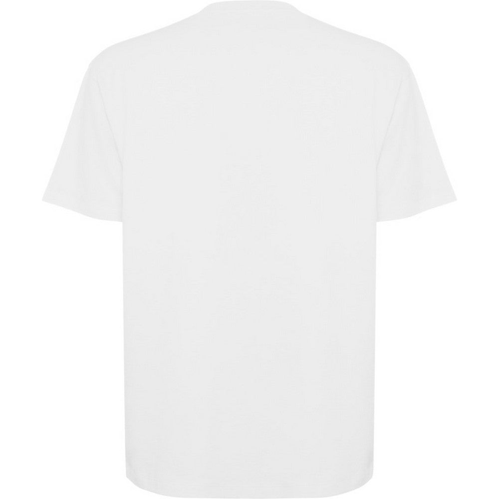 White - Back - Roly Unisex Adult Bull Oversized Short-Sleeved T-Shirt