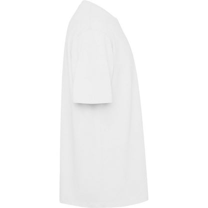 White - Side - Roly Unisex Adult Bull Oversized Short-Sleeved T-Shirt