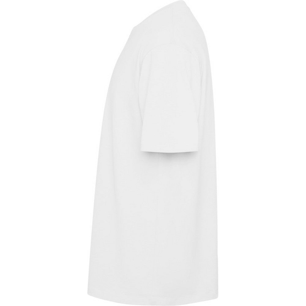 White - Lifestyle - Roly Unisex Adult Bull Oversized Short-Sleeved T-Shirt