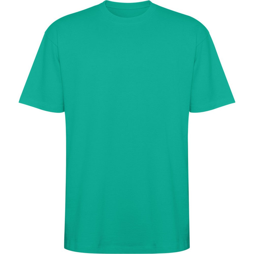 Jade Green - Front - Roly Unisex Adult Bull Oversized Short-Sleeved T-Shirt