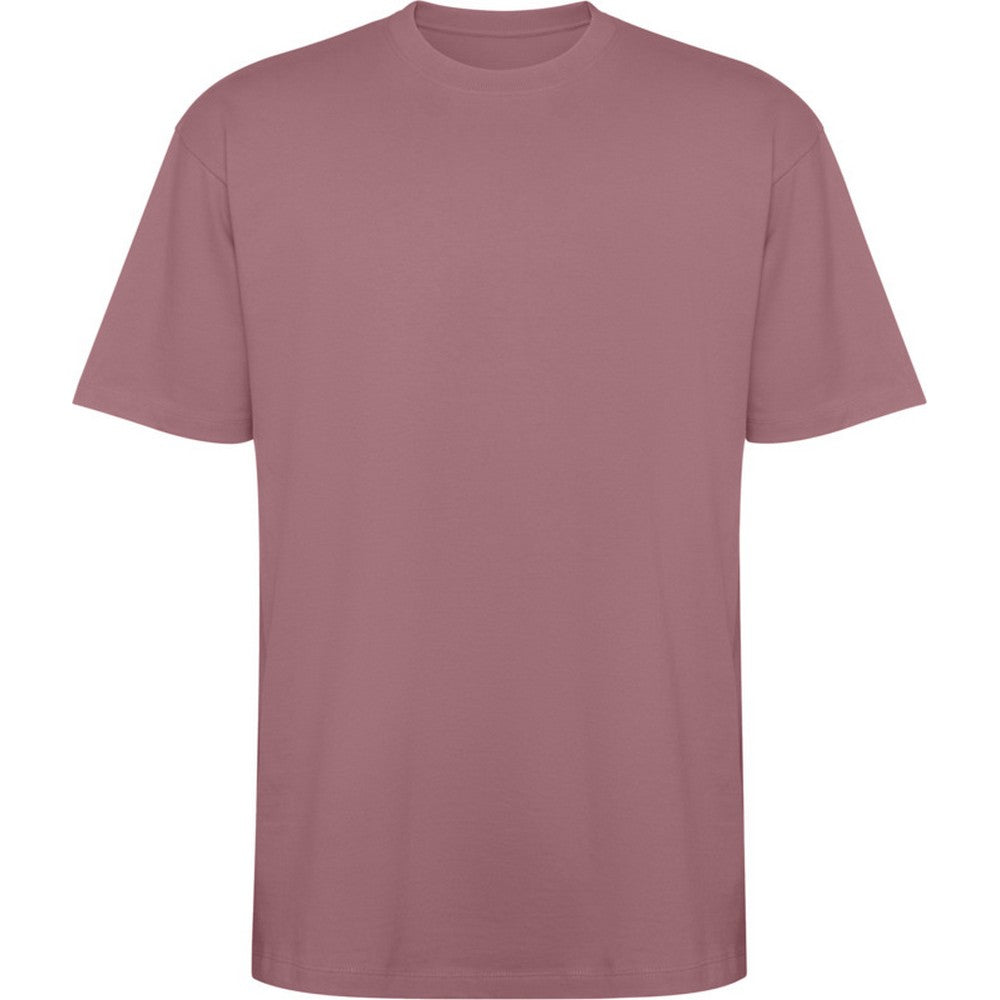 Pale Red - Front - Roly Unisex Adult Bull Oversized Short-Sleeved T-Shirt