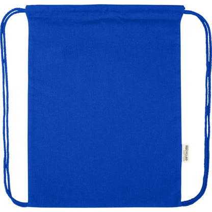Royal Blue - Front - Floso Oregon Recycled 5L Drawstring Bag