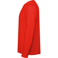Red - Lifestyle - Roly Unisex Adult Estoril Long-Sleeved T-Shirt