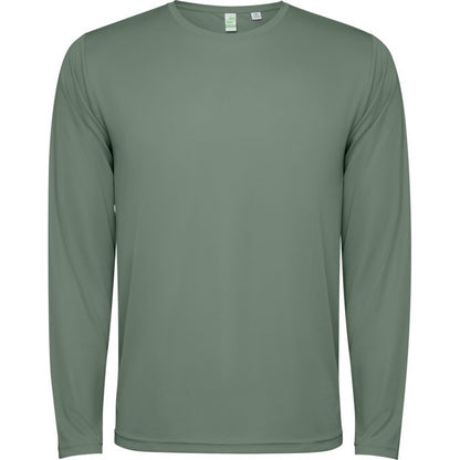 Laurel Green - Front - Roly Unisex Adult Estoril Long-Sleeved T-Shirt