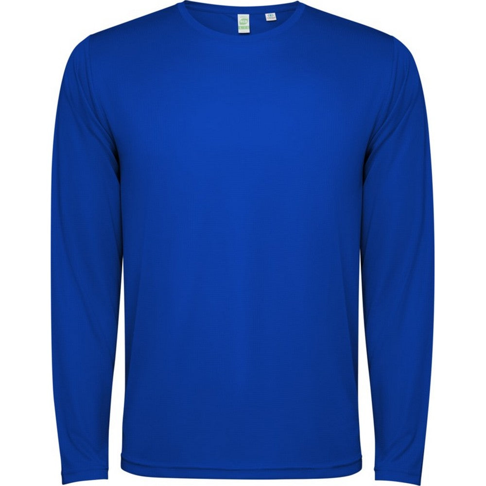 Royal Blue - Front - Roly Unisex Adult Estoril Long-Sleeved T-Shirt