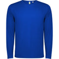 Royal Blue - Front - Roly Unisex Adult Estoril Long-Sleeved T-Shirt