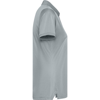 Grey - Side - Roly Womens-Ladies Tormo Short-Sleeved Polo Shirt