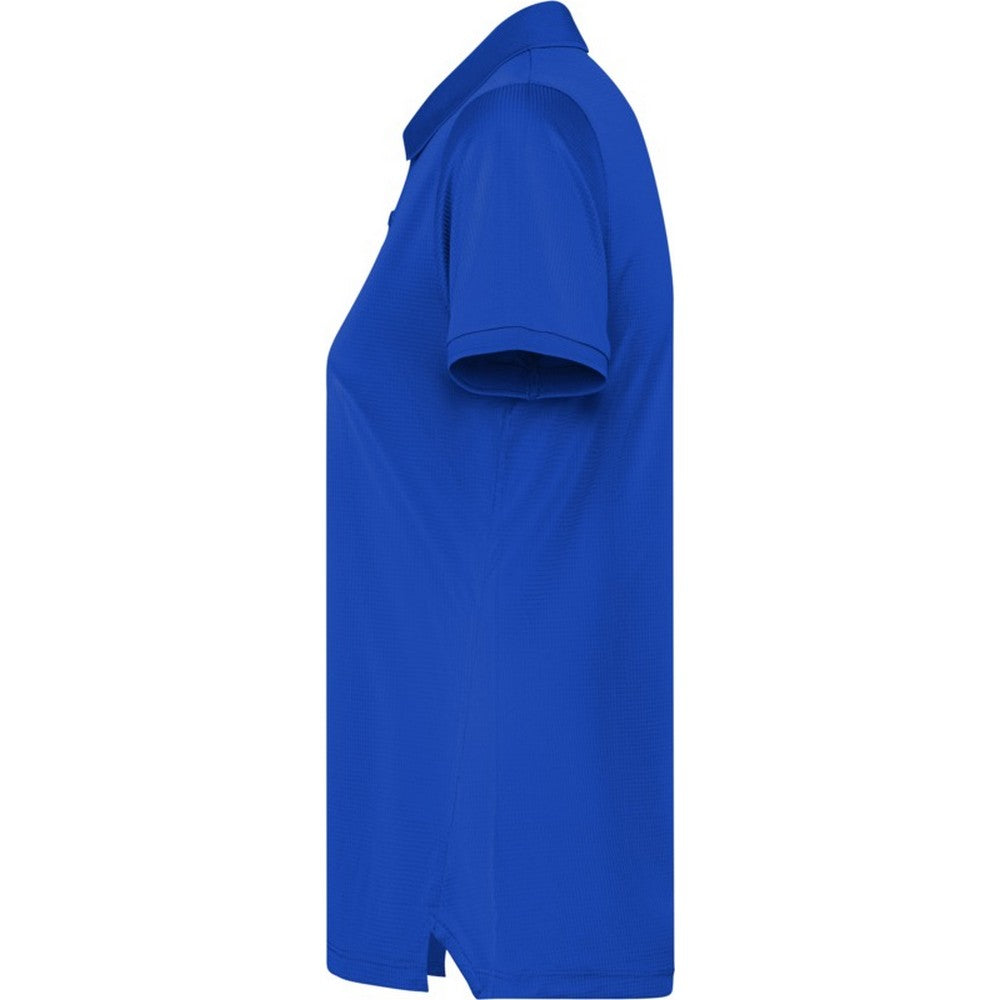 Royal Blue - Lifestyle - Roly Womens-Ladies Tormo Short-Sleeved Polo Shirt