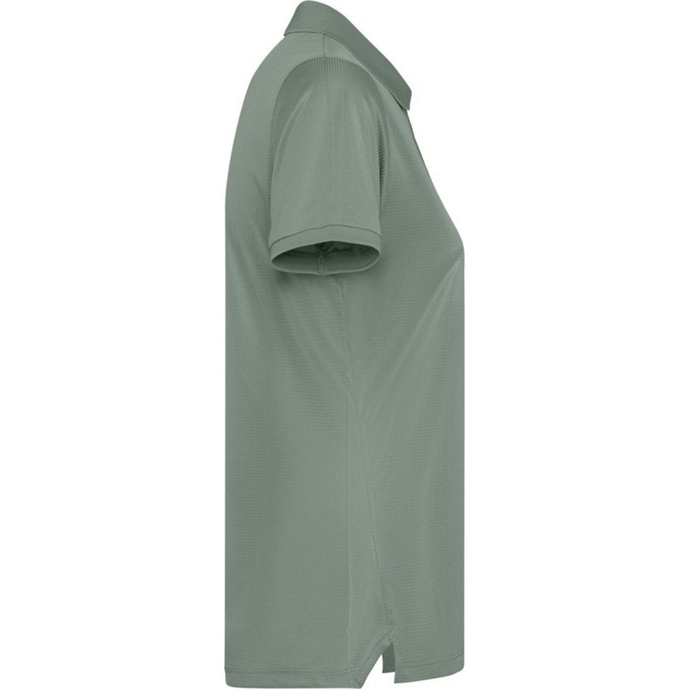 Laurel Green - Side - Roly Womens-Ladies Tormo Short-Sleeved Polo Shirt