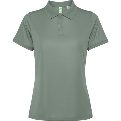 Laurel Green - Front - Roly Womens-Ladies Tormo Short-Sleeved Polo Shirt