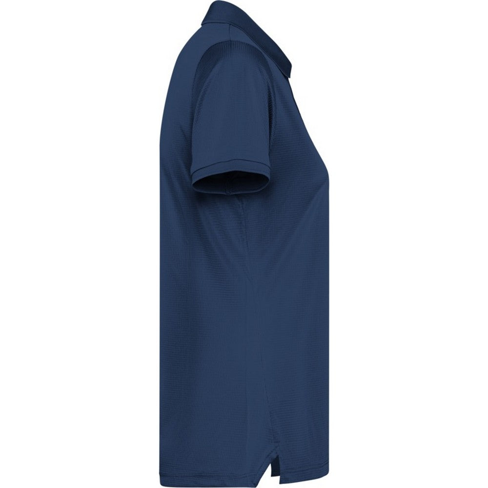 Navy Blue - Side - Roly Womens-Ladies Tormo Short-Sleeved Polo Shirt