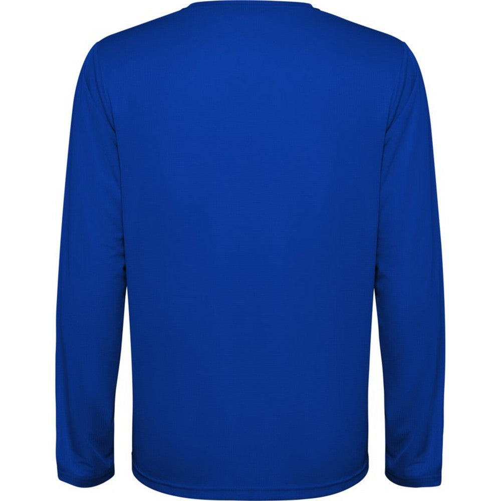 Royal Blue - Back - Roly Childrens-Kids Estoril Long-Sleeved T-Shirt
