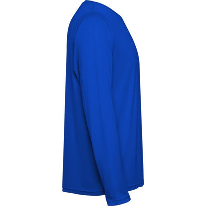 Royal Blue - Side - Roly Childrens-Kids Estoril Long-Sleeved T-Shirt