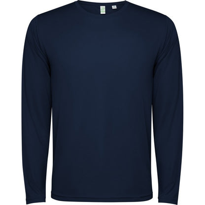 Navy Blue - Front - Roly Childrens-Kids Estoril Long-Sleeved T-Shirt