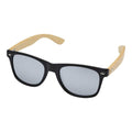 Silver - Front - Floso Unisex Adult Hue Bamboo Sunglasses