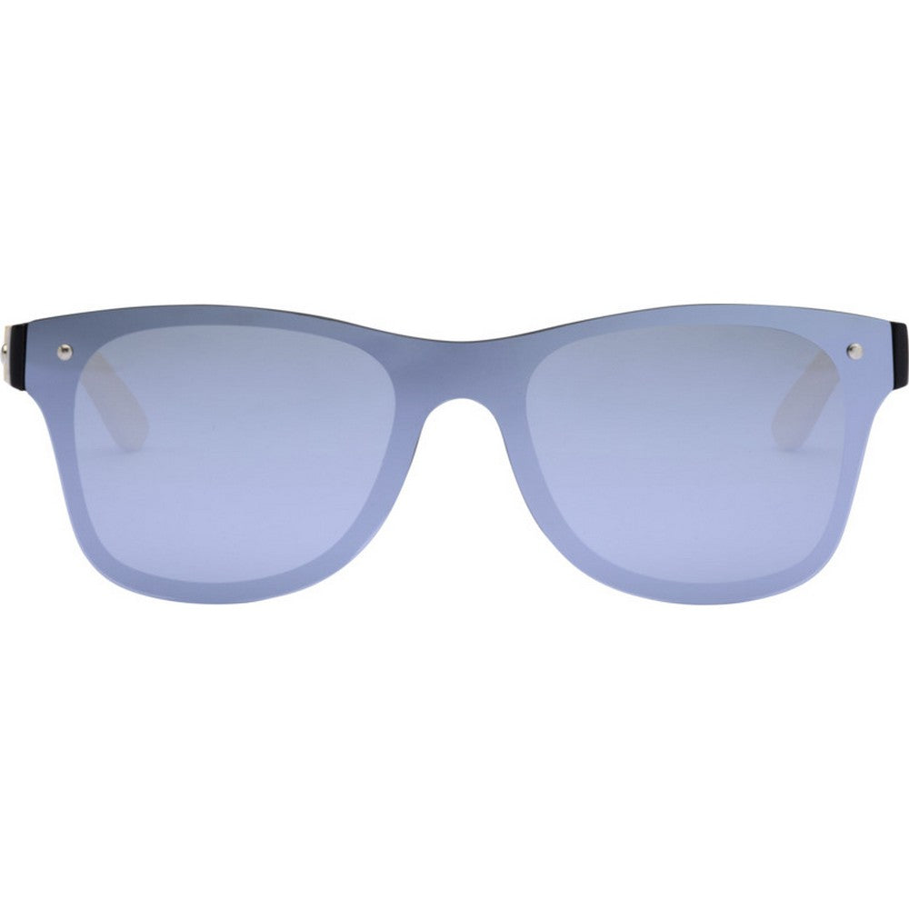 Silver - Front - Floso Unisex Adult Tan Bamboo Sunglasses