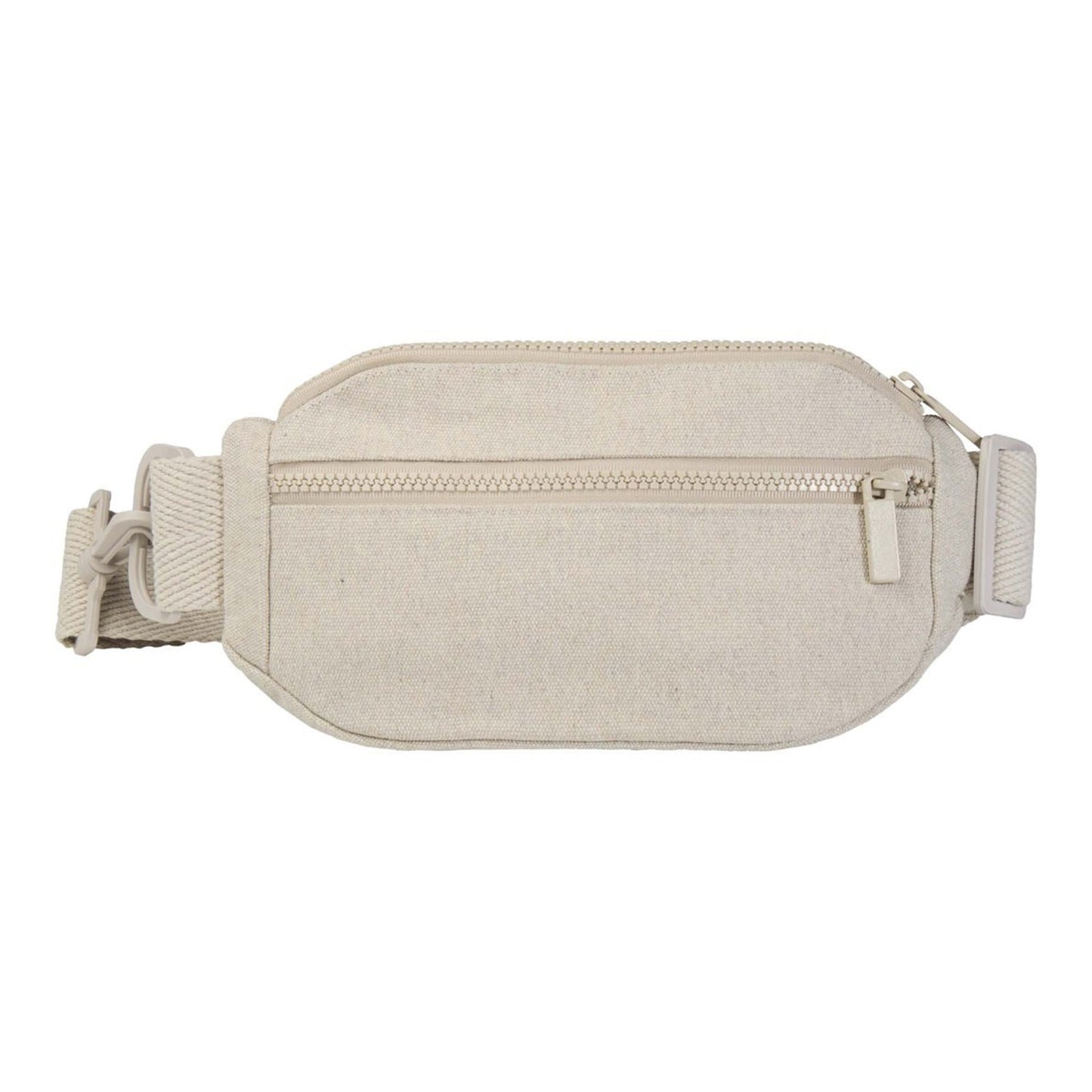 Oatmeal - Side - Floso Aware Recycled Crossbody Bag
