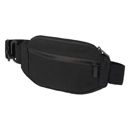 Solid Black - Front - Floso Aware Recycled Crossbody Bag