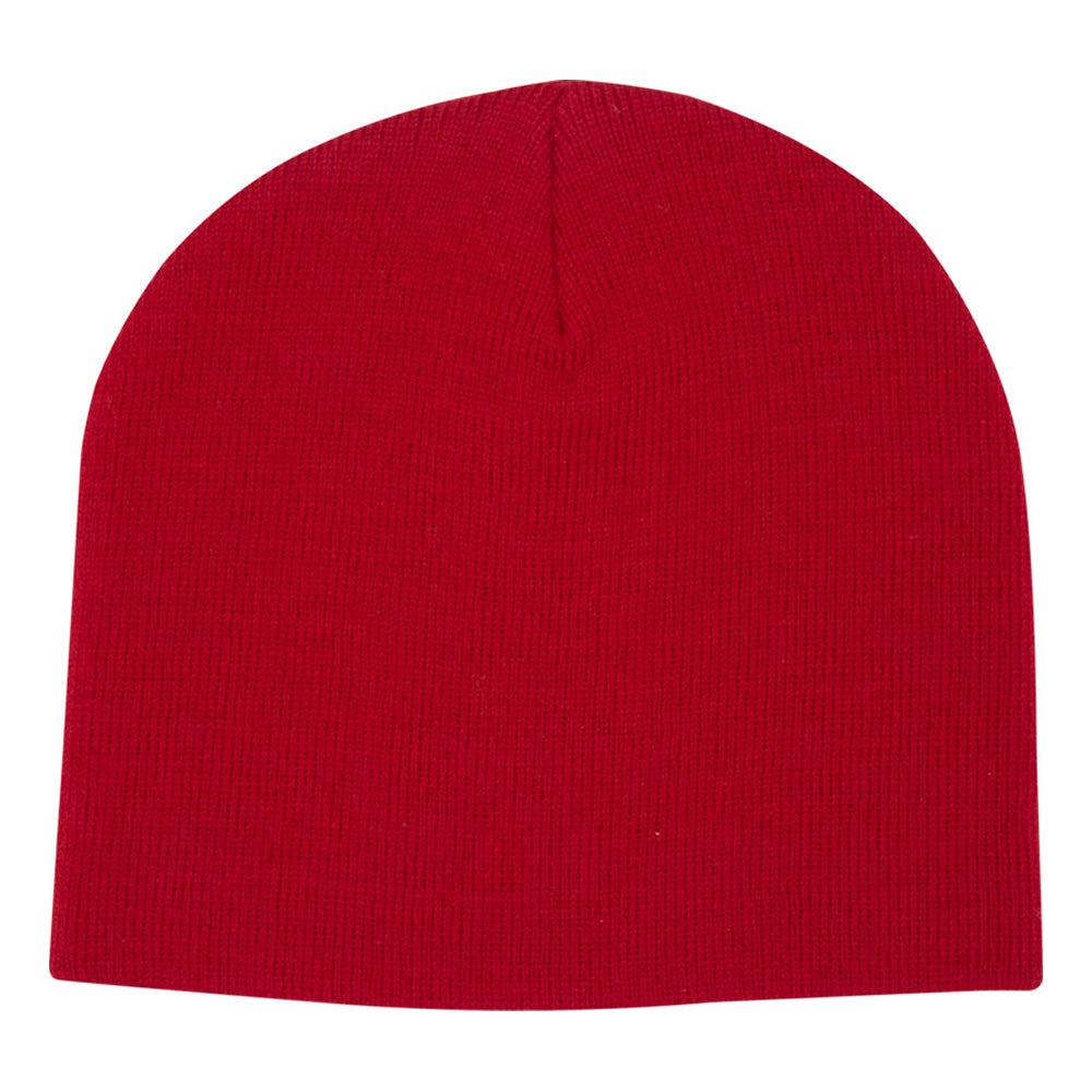 Red - Side - Elevate Unisex Adult Izu Beanie
