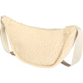 Natural - Side - Floso Bear Sherpa Recycled 3L Crossbody Bag