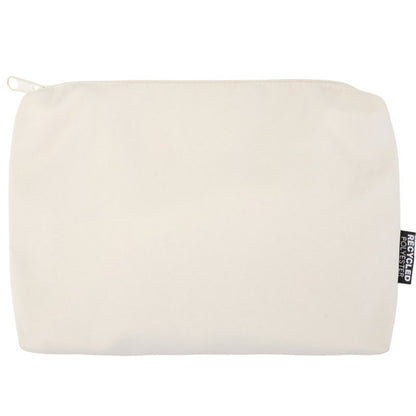 Off White - Front - Floso Aware Recycled 2L Toiletry Bag