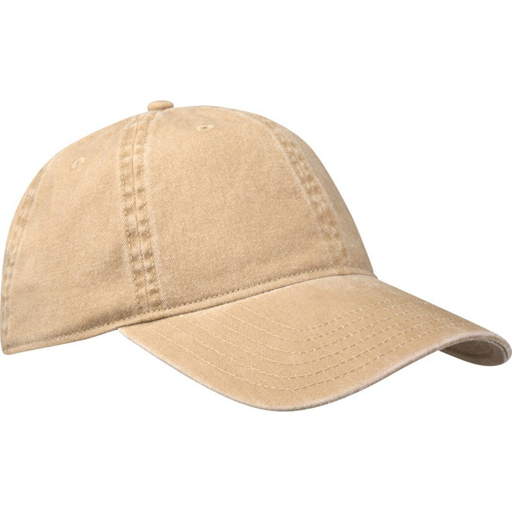Oatmeal - Side - Elevate NXT Grafton Washed 6 Panel Baseball Cap