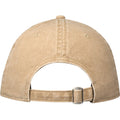 Oatmeal - Back - Elevate NXT Grafton Washed 6 Panel Baseball Cap