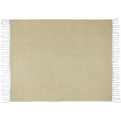 Beige - Front - Floso Dolly Recycled Polyester Recycled Blanket