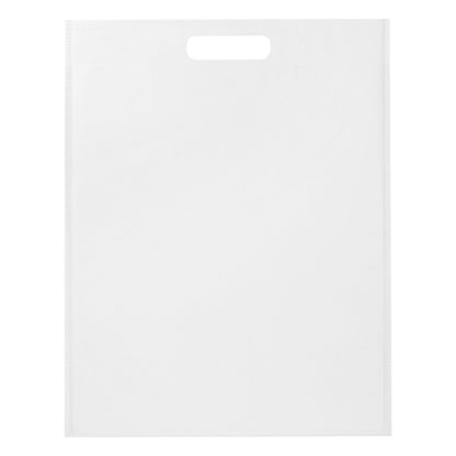 White - Front - Floso EcoSeal Non-Woven Recycled 5L Tote Bag