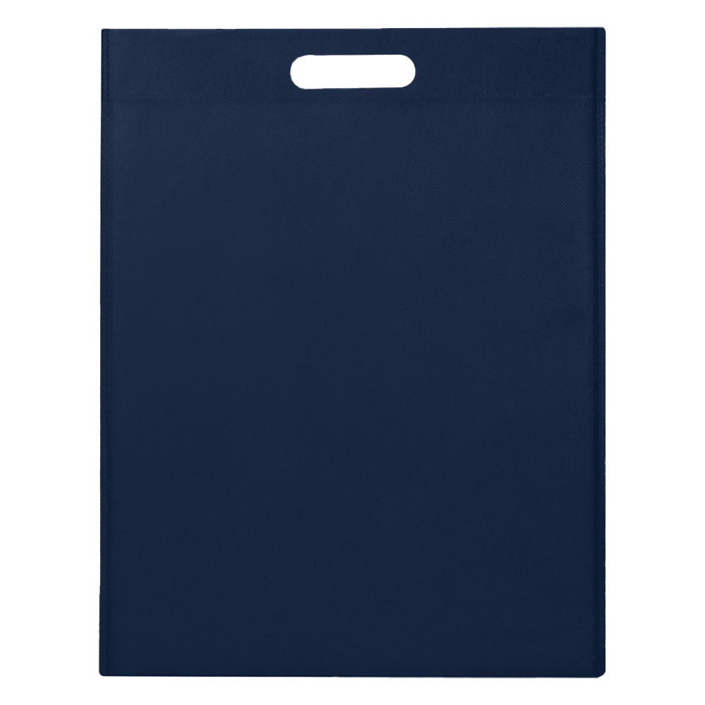 Navy - Front - Floso EcoSeal Non-Woven Recycled 5L Tote Bag