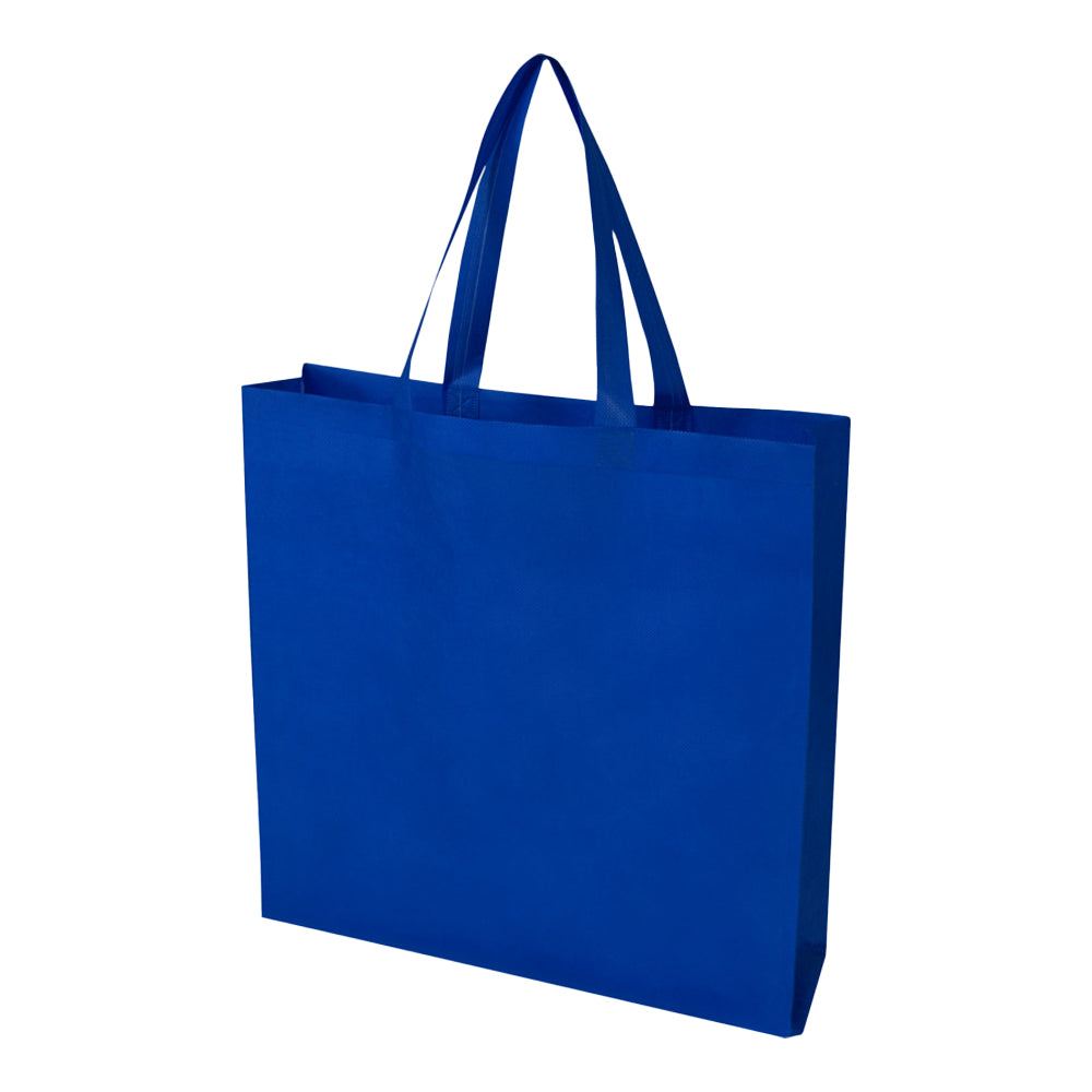 Royal Blue - Front - Floso EcoSeal Non-Woven Gusseted 12L Tote Bag