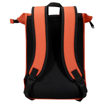 Brick - Back - Floso Resi Plus Roll Top Recycled 18L Backpack