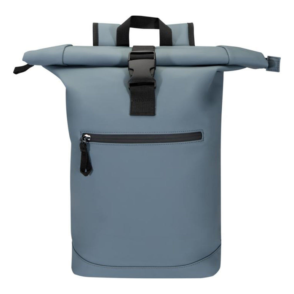 Hale Blue - Front - Floso Resi Plus Roll Top Recycled 18L Backpack