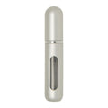 Matted Silver - Front - Floso Filla Portable Perfume Bottle