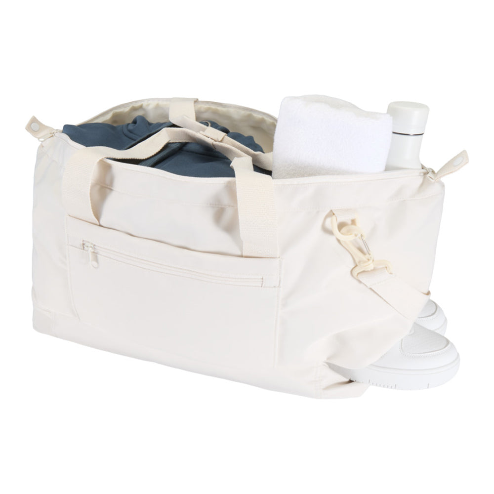 Off White - Pack Shot - Floso Trip Aware 42L Duffle Bag