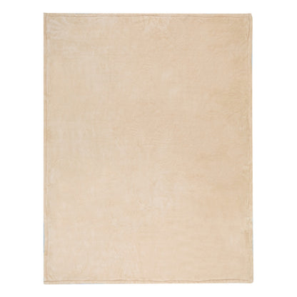 Oatmeal - Lifestyle - Floso Ashen Sherpa Recycled Blanket