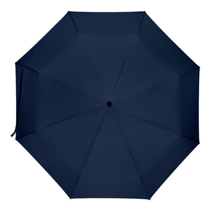 Navy - Back - Floso Dane RPET Folding Umbrella