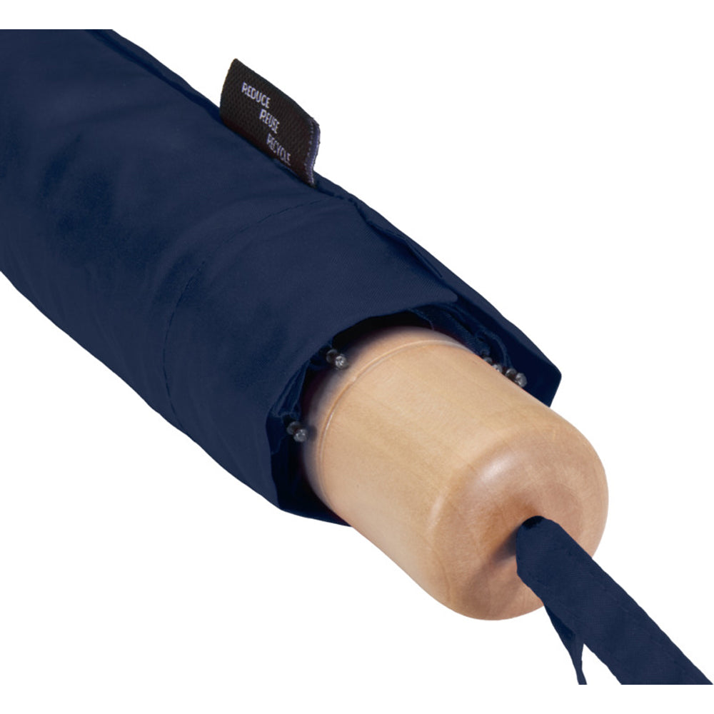 Navy - Lifestyle - Floso Dane RPET Folding Umbrella
