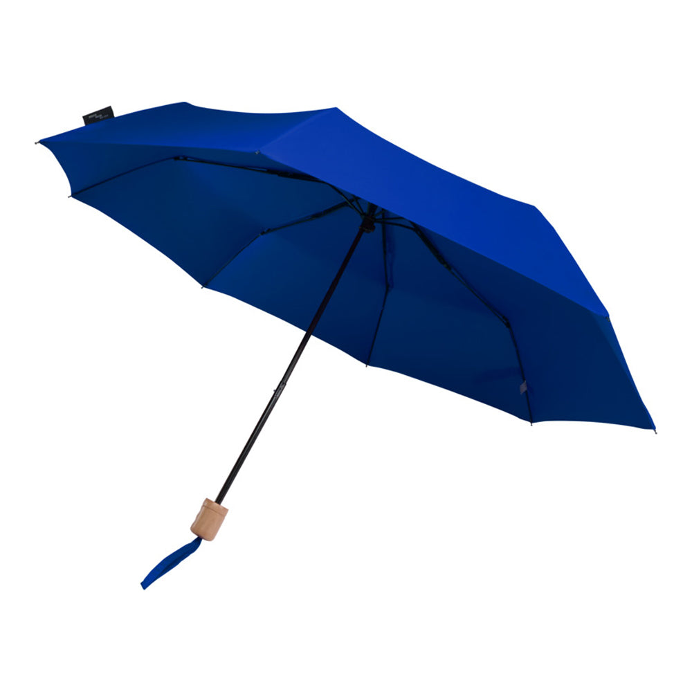 Royal Blue - Front - Floso Dane RPET Folding Umbrella